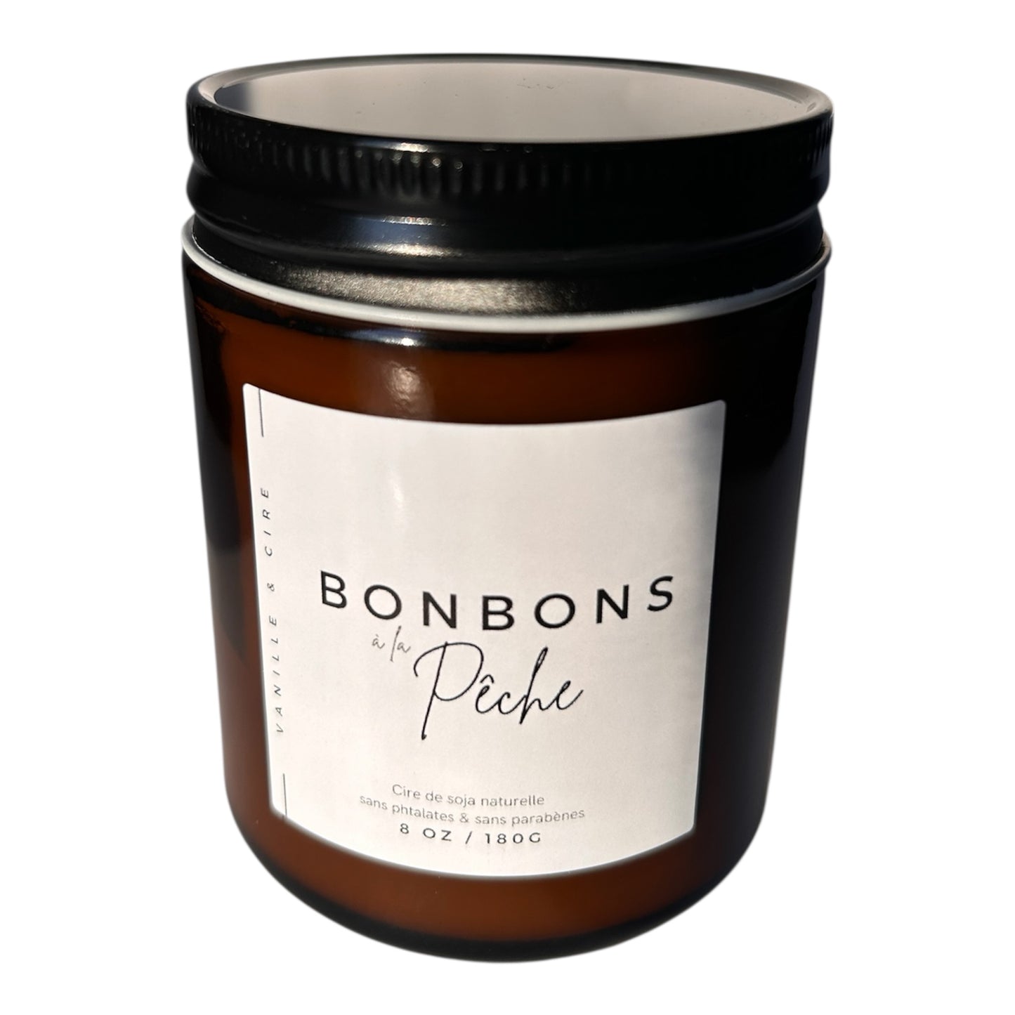 Bonbons à la pêche - Bougie 8oz