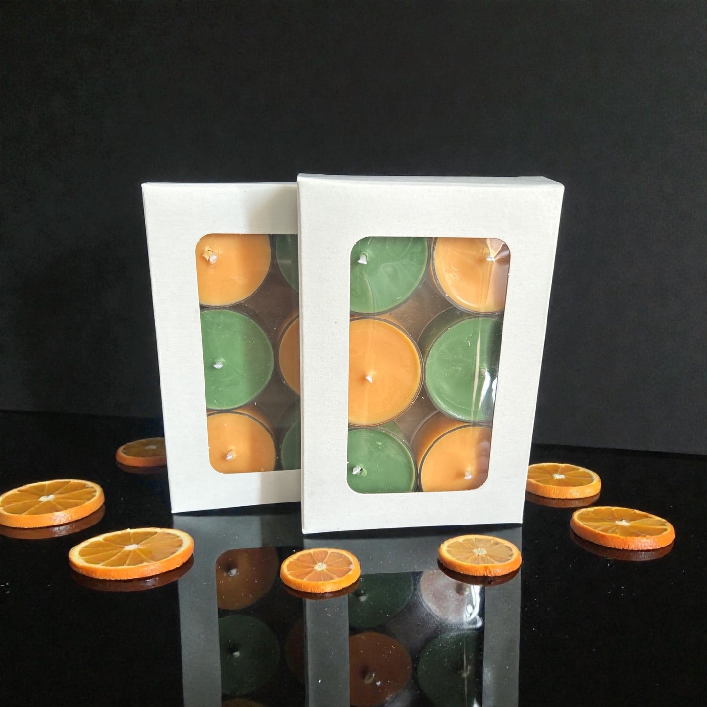 Ensemble de 6 mini-bougies