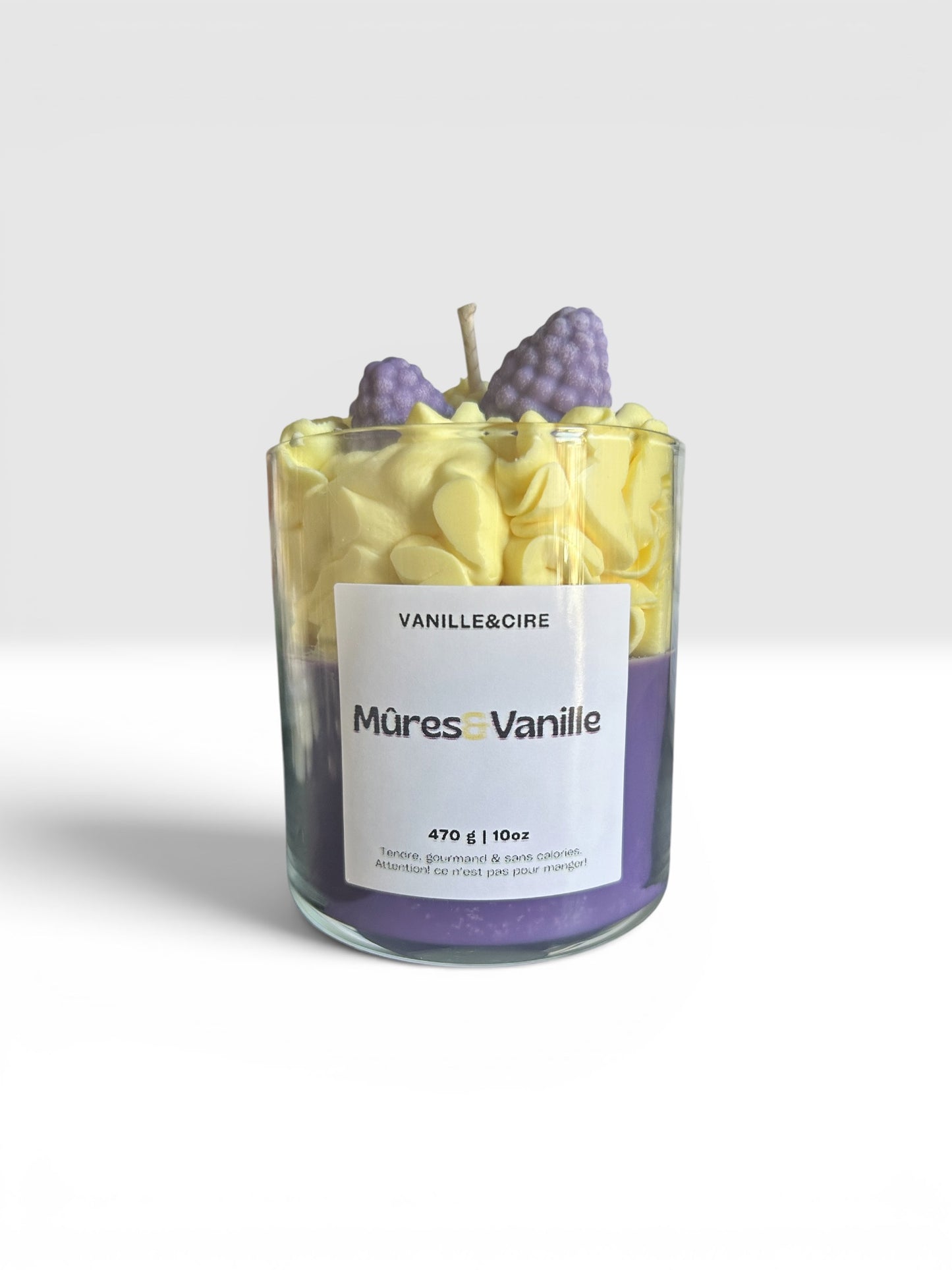Mures&vanille - Bougie 10oz