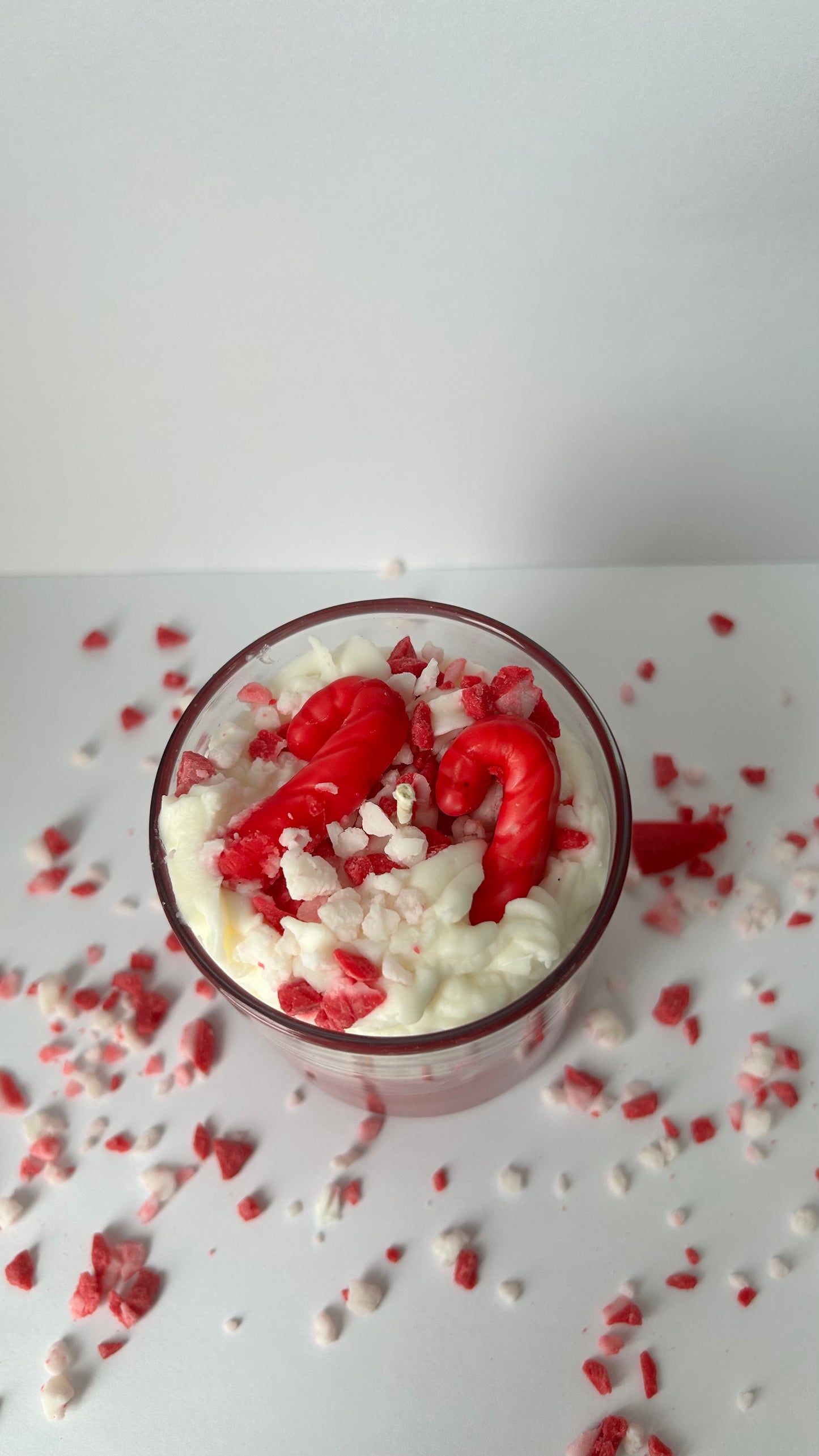 La canne du Père Noel - Bougie 10 oz