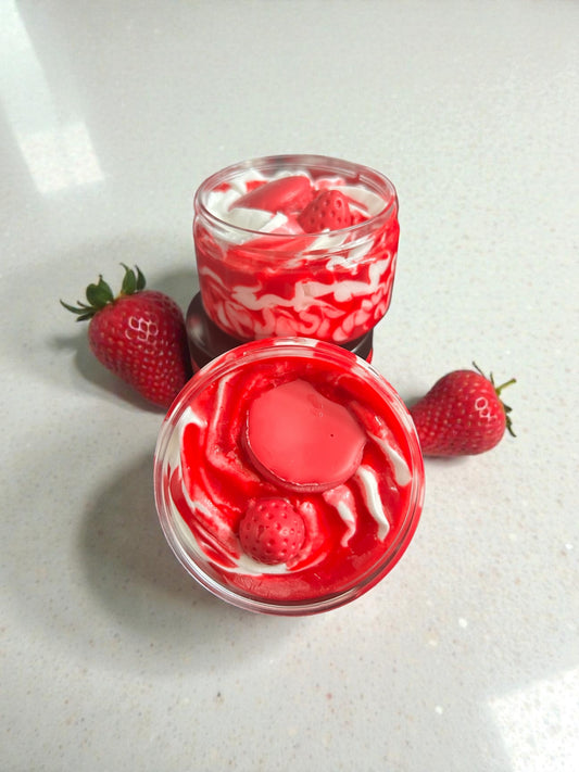 Sundae à la fraise