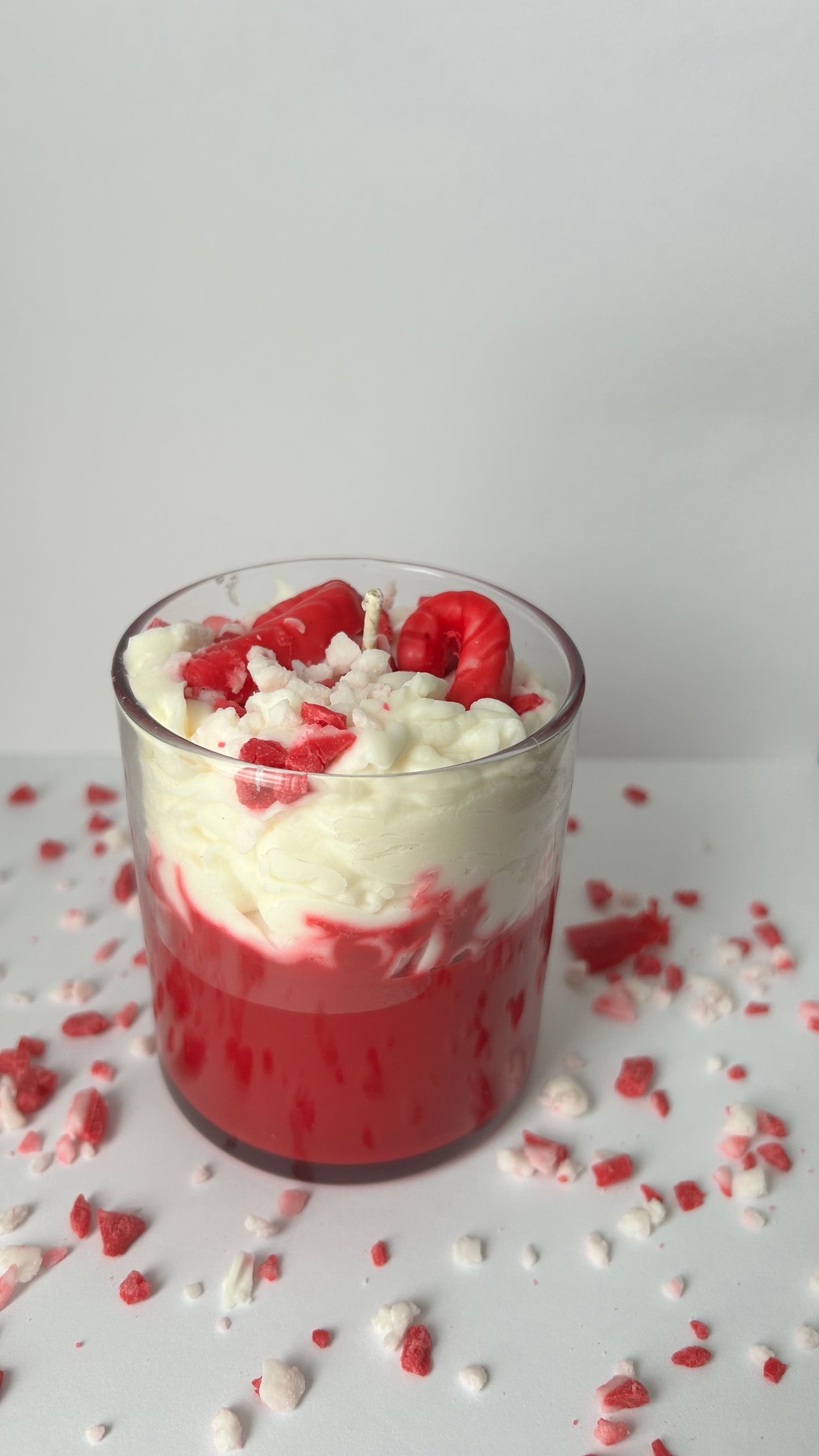 La canne du Père Noel - Bougie 10 oz