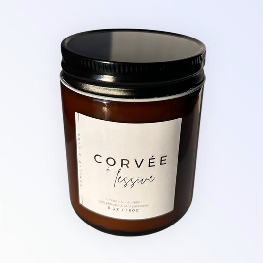 Corvée de lessive - Bougie 8oz