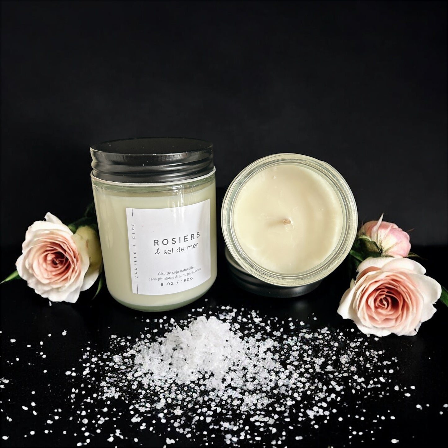 Rosiers & Sel de mer - Bougie