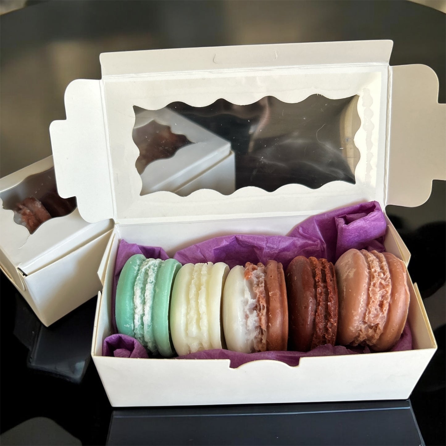 Ensemble de 5 macarons