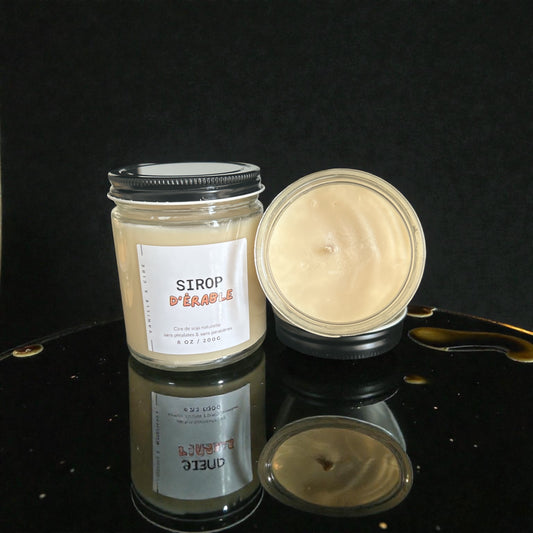 Sirop d'érable - Bougie 8oz