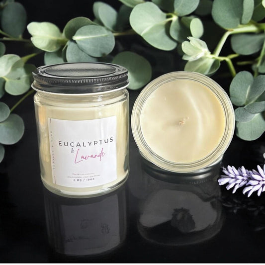 Eucalyptus&Lavande - Bougie 8oz