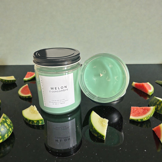 Melon&Concombre - Bougie 8 oz