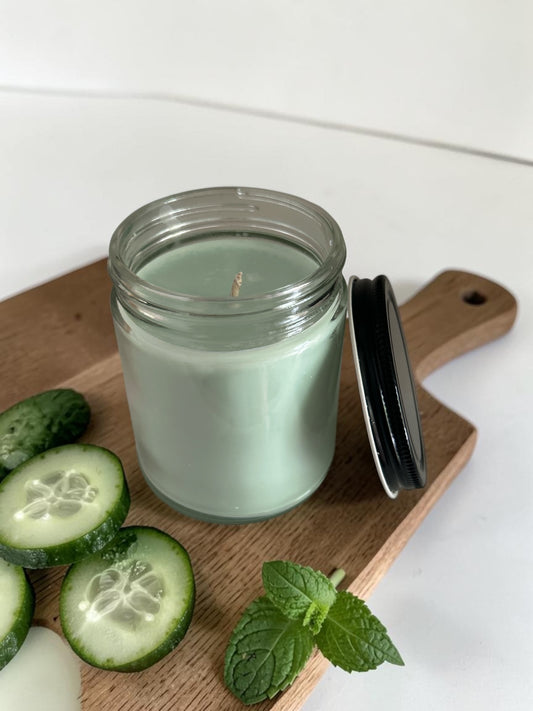 Concombre&Menthe - Bougie 8oz