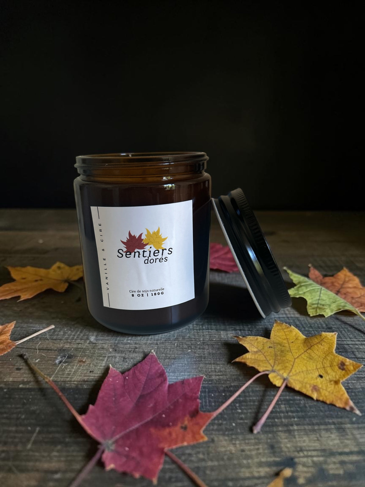 Sentier doré - Bougie 8oz
