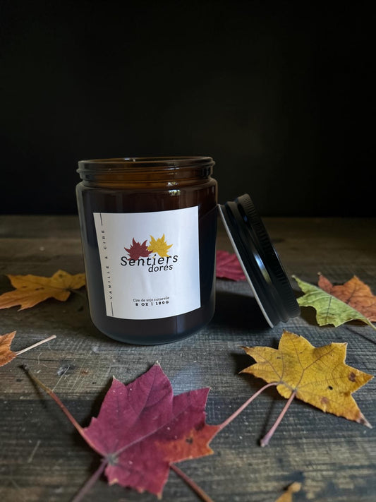 Sentier doré - Bougie 8oz